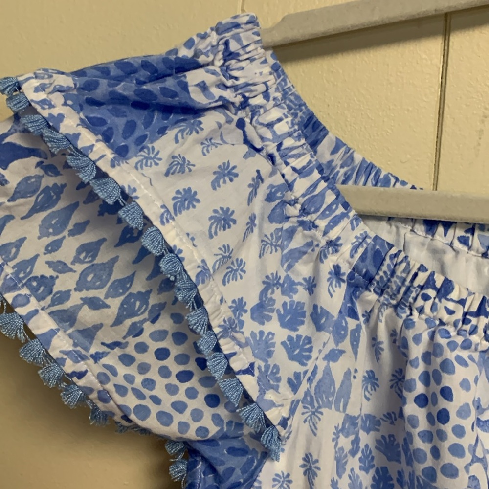 Vineyard And Vines Size Medium Patchwork Print Sh… - image 3